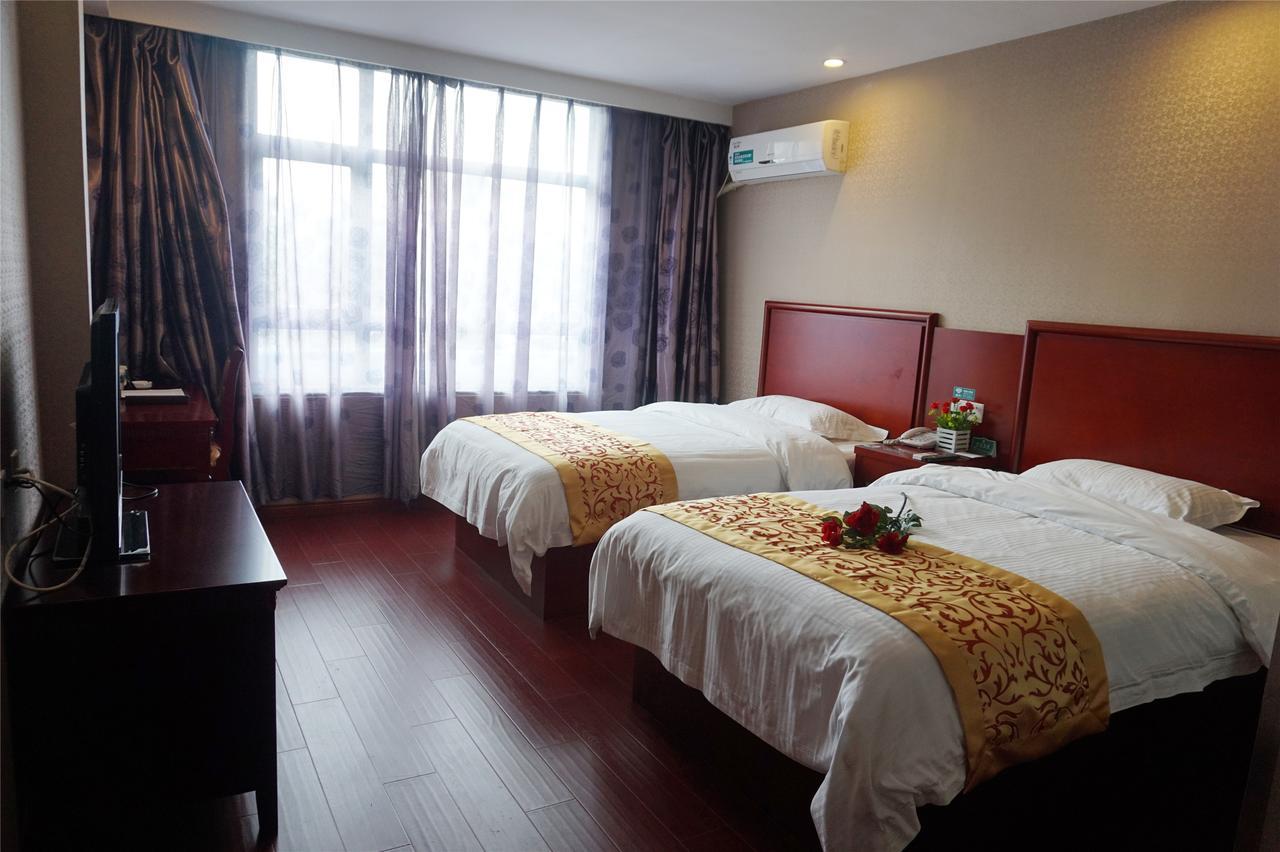 Greentree Inn Nantong Qidong Lvsi Harbour Express Hotel Esterno foto