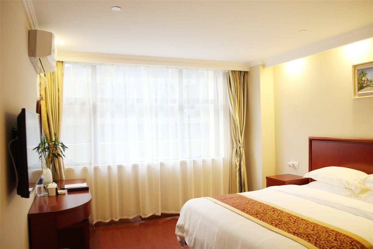 Greentree Inn Nantong Qidong Lvsi Harbour Express Hotel Esterno foto