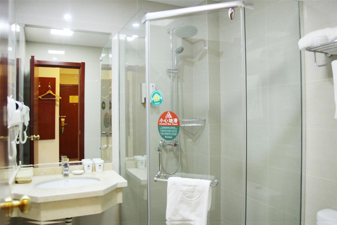 Greentree Inn Nantong Qidong Lvsi Harbour Express Hotel Esterno foto